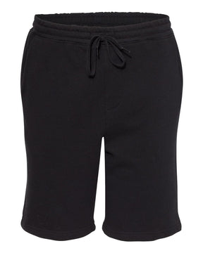 Independent Trading Co. Men's Midweight Fleece Shorts. IND20SRT - Black
