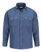 Bulwark Men's Uniform Shirt Nomex® IIIA. SND2 - Gulf Blue