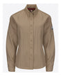 Bulwark Women's iQ Series® Endurance Long Sleeve Shirt. QS41 - Khaki