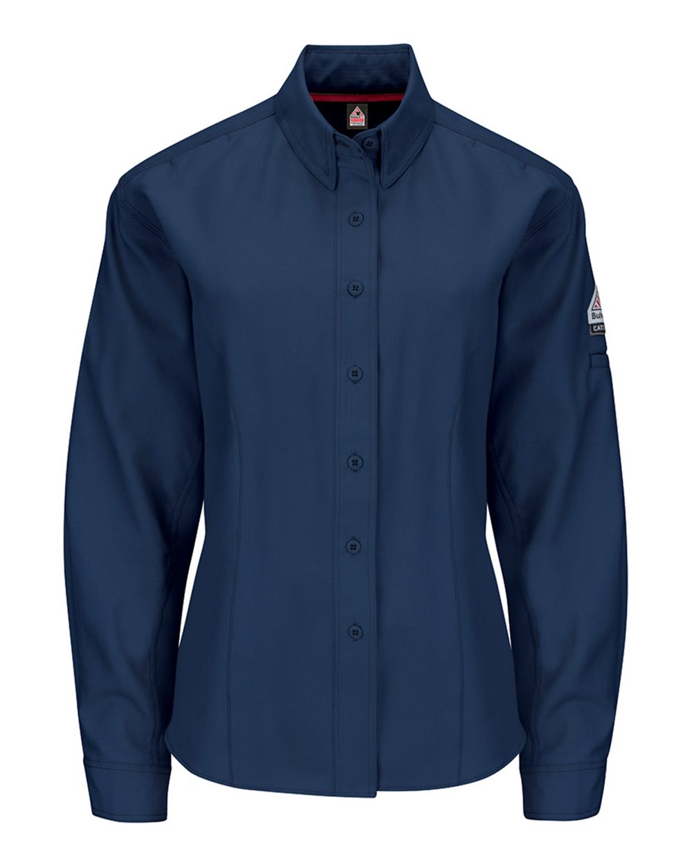 Bulwark Women's iQ Series® Endurance Long Sleeve Shirt. QS41 - Navy