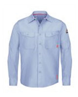 Bulwark Men's Tall iQ Series® Endurance Work Shirt. QS40T - Light Blue