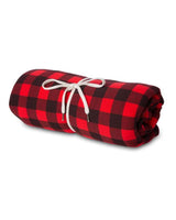 Independent Trading Co. Special Blend Blanket. INDBKTSB - Red Buffalo Plaid