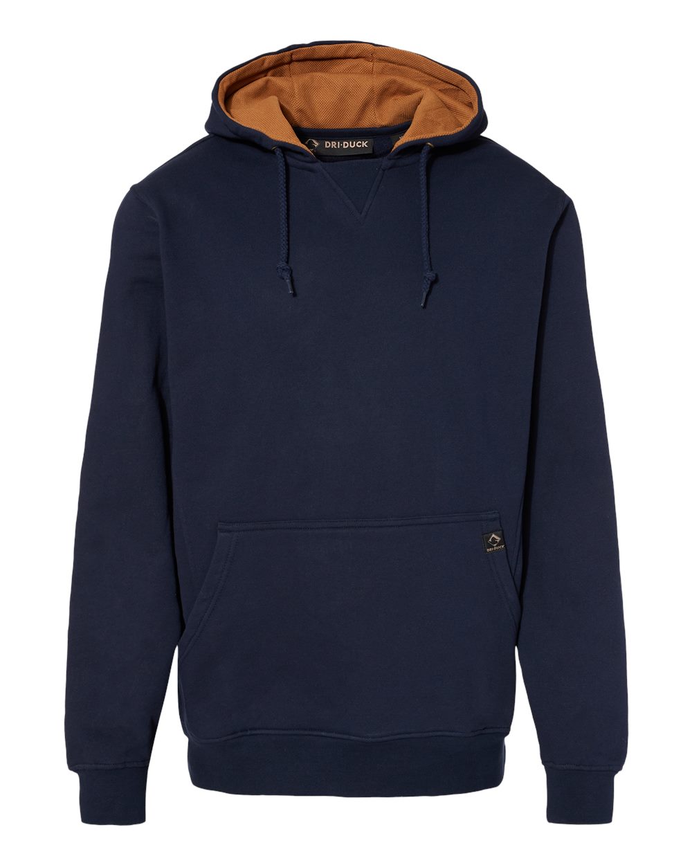 DRI DUCK Men's Woodland Fleece Hooded Pullover. 7035 - Navy