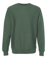 Independent Trading Co. Unisex Legend Premium Heavyweight Cross-Grain Crewneck Sweatshirt. IND5000C - Alpine Green