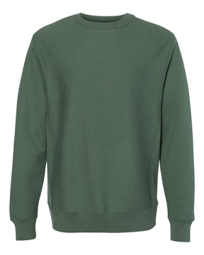 Independent Trading Co. Unisex Legend Premium Heavyweight Cross-Grain Crewneck Sweatshirt. IND5000C - Alpine Green