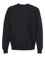 Independent Trading Co. Unisex Legend Premium Heavyweight Cross-Grain Crewneck Sweatshirt. IND5000C - Black