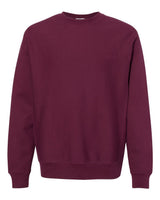 Independent Trading Co. Unisex Legend Premium Heavyweight Cross-Grain Crewneck Sweatshirt. IND5000C - Maroon