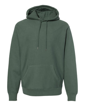Independent Trading Co. Unisex Legend Premium Heavyweight Cross-Grain Hooded Sweatshirt. IND5000P - Alpine Green