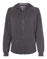 Independent Trading Co. Women's California Wave Wash Full-Zip Hooded Sweatshirt. PRM2500Z - Shadow
