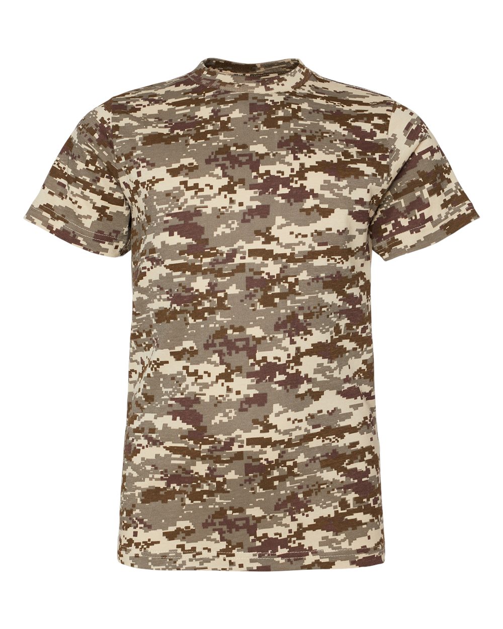 Code Five Youth Camouflage Tee. 2207 - Sand Digital