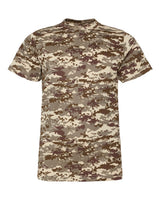 Code Five Youth Camouflage Tee. 2207 - Sand Digital
