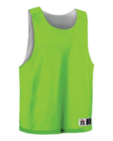 Alleson Athletic Men's Lacrosse Reversible Pinnie. LP001A - Lime/ White