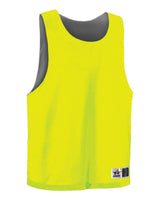 Alleson Athletic Youth Lacrosse Reversible Pinnie. LP001Y - Safety Yellow/ Graphite