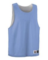 Alleson Athletic Women's Lacrosse Reversible Pinnie. LP001W - Sky Blue/ White
