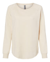 Independent Trading Co. Women's California Wave Wash Crewneck Sweatshirt. PRM2000 - Bone