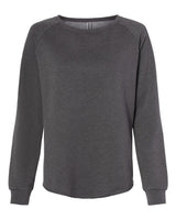 Independent Trading Co. Women's California Wave Wash Crewneck Sweatshirt. PRM2000 - Shadow