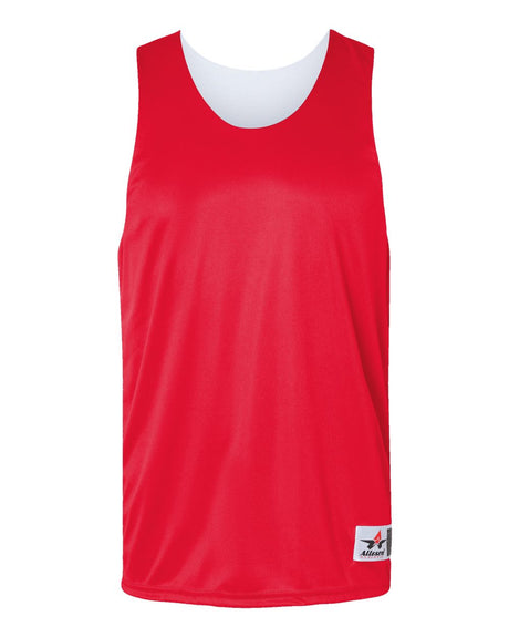 Alleson Athletic Men's Reversible Tank. 506CR - Red/ White
