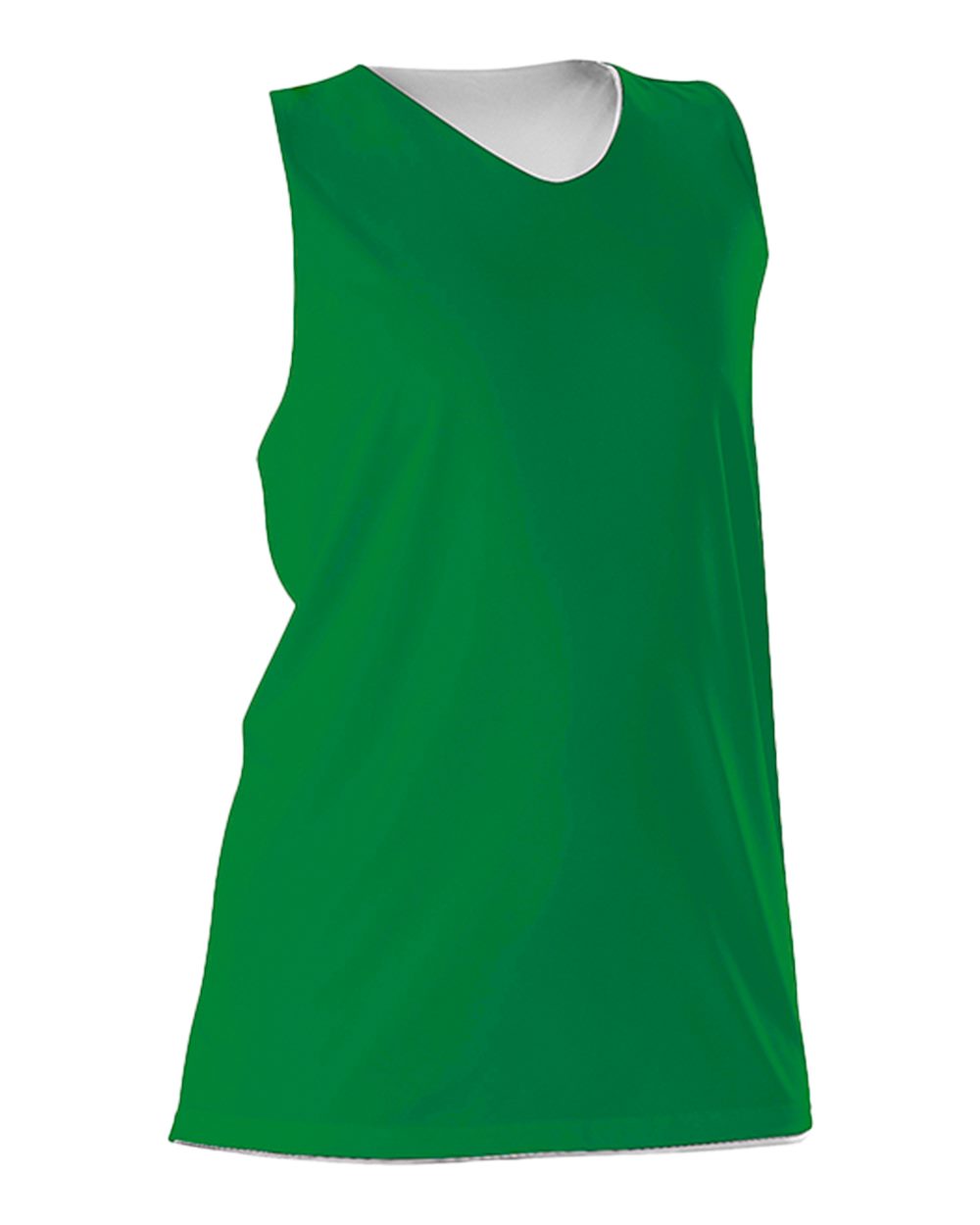 Alleson Athletic Women's Reversible Racerback Tank. 506CRW - Kelly/ White