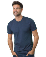Bayside Unisex USA-Made Triblend T-Shirt. 5710 - Tri Steel Blue