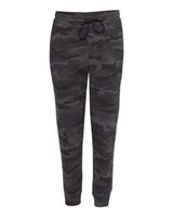 Independent Trading Co. Men's Midweight Fleece Sweatpants. IND20PNT - Black Camo