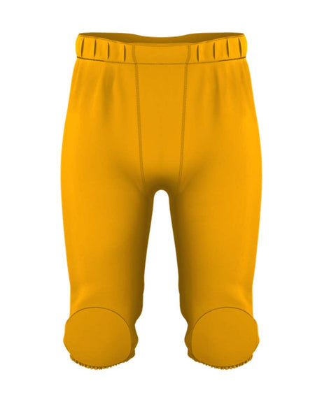 Alleson Athletic Youth Solo Series Integrated Football Pants. 687PY - Gold