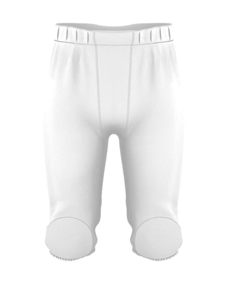 Alleson Athletic Youth Solo Series Integrated Football Pants. 687PY - White