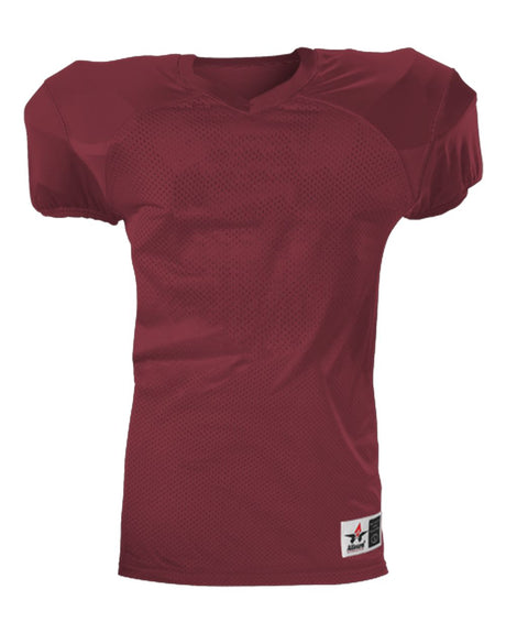 Alleson Athletic Youth Pro Game Football Jersey. 751Y - Cardinal