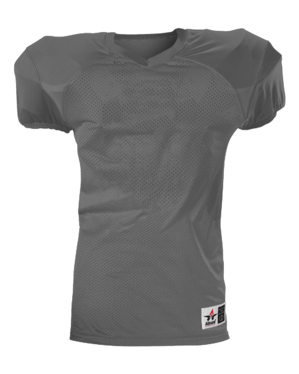Alleson Athletic Youth Pro Game Football Jersey. 751Y - Charcoal