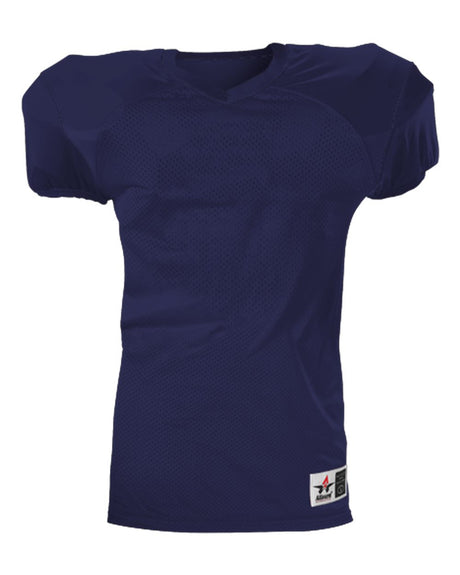 Alleson Athletic Youth Pro Game Football Jersey. 751Y - Navy
