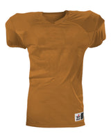 Alleson Athletic Youth Pro Game Football Jersey. 751Y - Texas Orange/ White