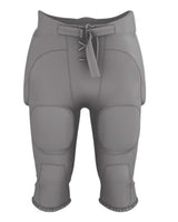 Alleson Athletic Youth Integrated Football Pants. 681Y - Charcoal