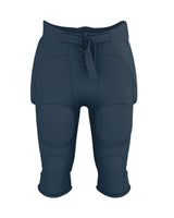 Alleson Athletic Youth Integrated Football Pants. 681Y - Navy