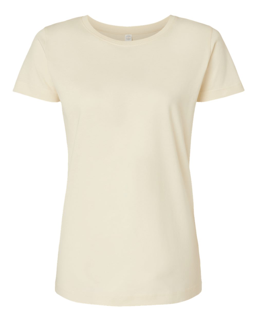 LAT Women's Fine Jersey Tee. 3516 - Natural