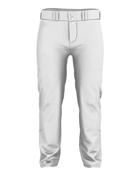 Alleson Athletic Youth Crush Premier Baseball Pants. 655WLPY - White