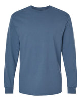 Gildan Unisex Heavy Cotton™ Long Sleeve T-Shirt. 5400 - Indigo Blue