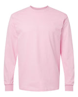 Gildan Unisex Heavy Cotton™ Long Sleeve T-Shirt. 5400 - Light Pink