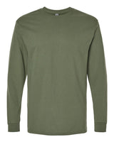 Gildan Unisex Heavy Cotton™ Long Sleeve T-Shirt. 5400 - Military Green