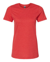 Gildan Women's Softstyle® CVC T-Shirt. 64001LCVC - Red Mist