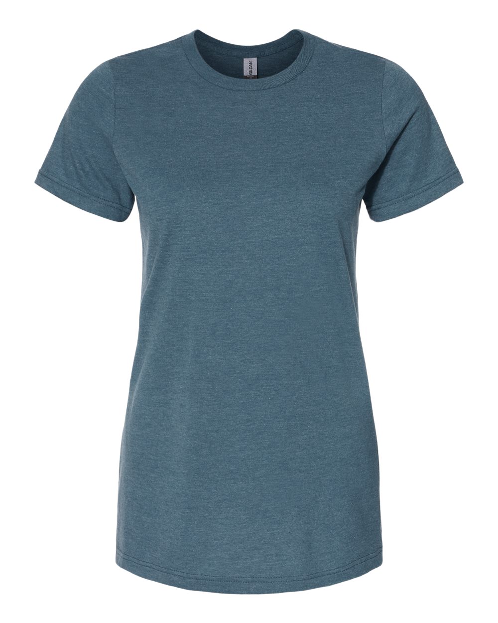 Gildan Women's Softstyle® CVC T-Shirt. 64001LCVC - Steel Blue