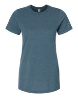 Gildan Women's Softstyle® CVC T-Shirt. 64001LCVC - Steel Blue