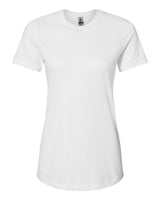 Gildan Women's Softstyle® CVC T-Shirt. 64001LCVC - White