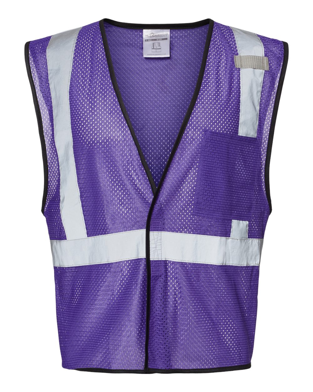 Kishigo Unisex EV Series® Enhanced Visibility Non-ANSI Vest. B120-131 - Purple - B129