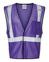 Kishigo Unisex EV Series® Enhanced Visibility Non-ANSI Vest. B120-131 - Purple - B129