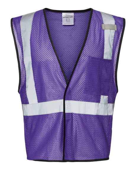 Kishigo Unisex EV Series® Enhanced Visibility Non-ANSI Vest. B120-131 - Purple - B129