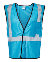 Kishigo Unisex EV Series® Enhanced Visibility Non-ANSI Vest. B120-131 - Electric Blue - B130