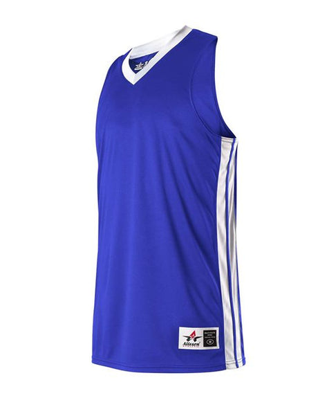 Alleson Athletic Youth Single Ply Basketball Jersey. 538JY