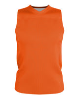 Alleson Athletic Men's Blank Reversible Game Jersey. A105BA - Orange/ White