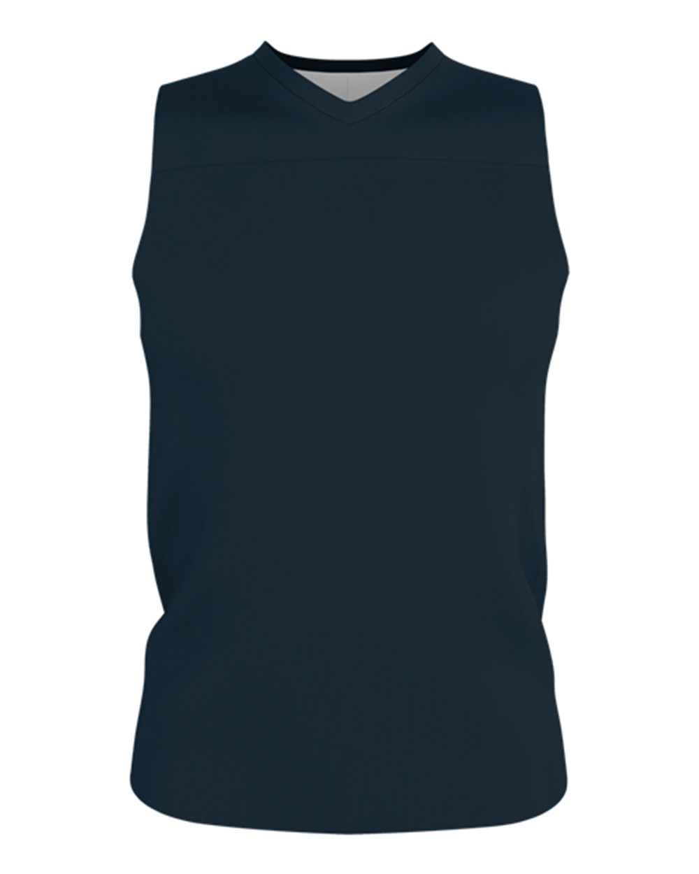 Alleson Athletic Youth Blank Reversible Game Jersey. A105BY - Navy/ White