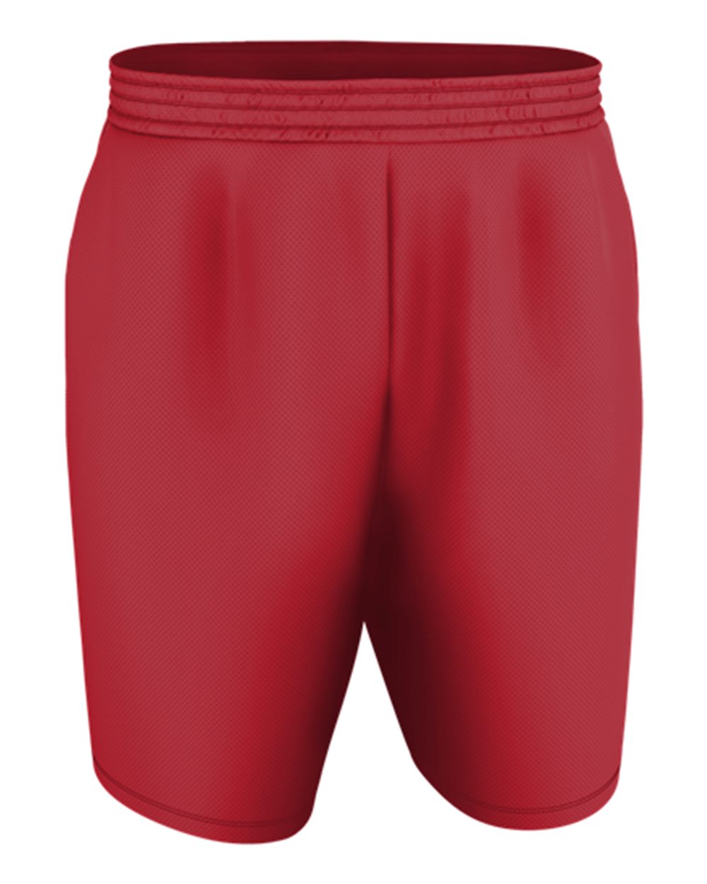 Alleson Athletic Youth Blank Game Shorts. A205BY - Red/ White