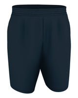 Alleson Athletic Youth Blank Game Shorts. A205BY - Navy/ White